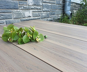 Террасная доска ПРАКТИК КОЭКСТРУЗИЯ Мультиколор 4000 или 3000х147х24 мм, цвет Венеция