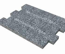 Тротуарная плитка Фабрика Готика Картано Гранде 300х200х60 мм Диорит FINERRO