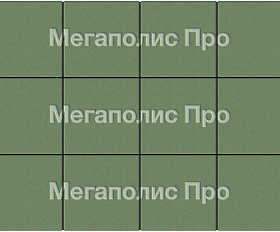 Тротуарные плиты Выбор Квадрат Б.1.К.8 300х300х80 мм Стандарт Зеленый