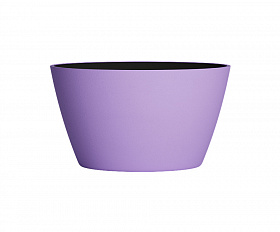 Кашпо Concretika Боул D80H45 Лаванда 300 6035