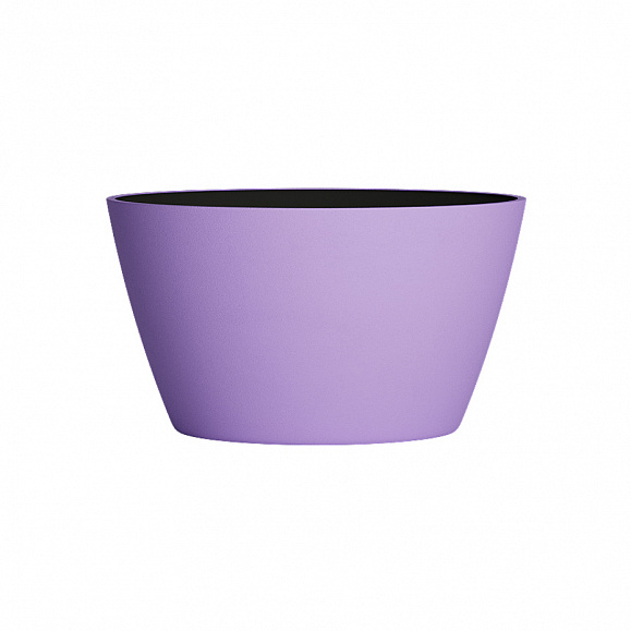 Кашпо Concretika Боул D80H45 Лаванда 300 6035 фото 2