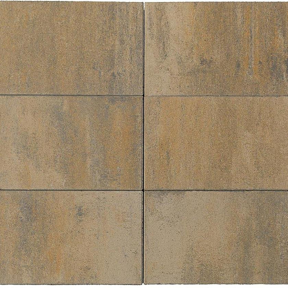 Тротуарная плита Cити Braer ColorMix 600*300*80мм Песчаник фото 1