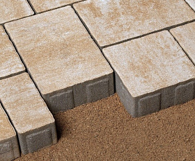 Тротуарная плитка 342 Механический завод Бавария ColorMix 60мм Каракум