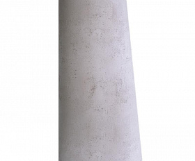 Кашпо Concretika Duet D41 H104 Concrete White