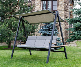 Качели Loan Royal Family трехместные из стали