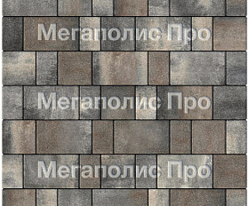 Тротуарная плитка Выбор Старый город Листопад 1Ф.8 80 мм Старый замок