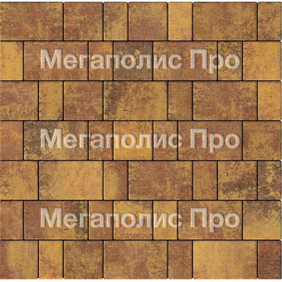 Тротуарная плитка Выбор Старый город Листопад А.1.Фсм.4 40 мм. Осень фото 3