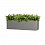 Кашпо TERRAFAKTURA Балконера 94х32х30 Cool grey