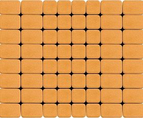 Тротуарная плитка Braer Классико Дуо 40 мм Медовый