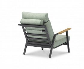 Комплект лаунж мебели Malmo Brafritid с 3-х местным диваном,антрацит/зелёный, алюминий