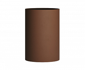 Кашпо Concretika Тюб Макси D40H60 Браун 050 3020