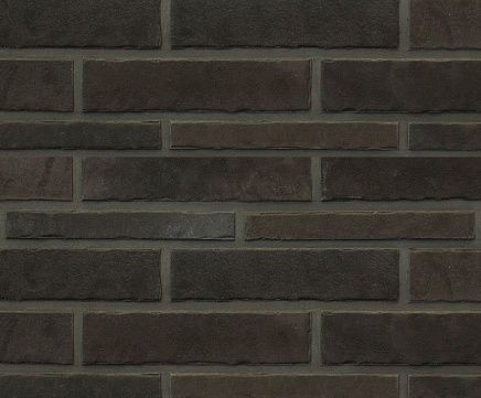 Клинкерная фасадная плитка Stroeher 300 Mix, 359-Kohleglanz, арт. 3361, 300x71x14 мм