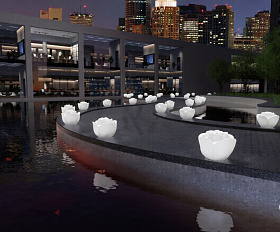 Светильник Berkano Rose Snow White Light