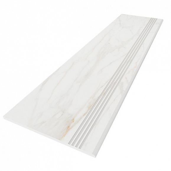 Керамогранитная ступень Estima SM02 1200x300x10 мм с насечками фото 1