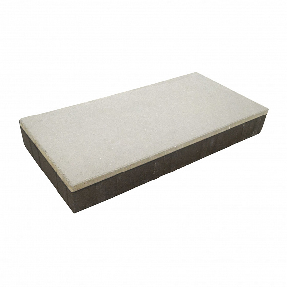 Тротуарная плита Лидер 40 600х300х80 мм Белый фото 1