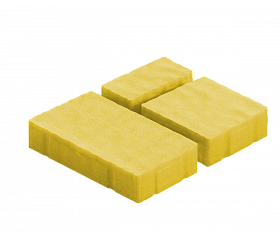 Тротуарная плитка Нобетек Старый город 2СГ5ф Желтая