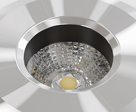 Встраиваемый светильник Flash Maytoni O044DL-L1S3K2 цвет Серебро