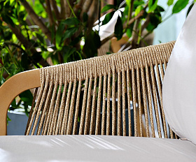 Диванная группа из акации RIMINI L Joygarden