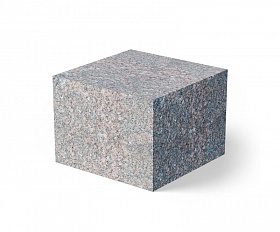 Брусчатка гранитная 100x100x80 мм пиленая Южно-Султаевское месторождение