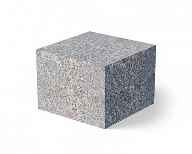 Брусчатка гранитная 100x100x80 мм пиленая Южно-Султаевское месторождение