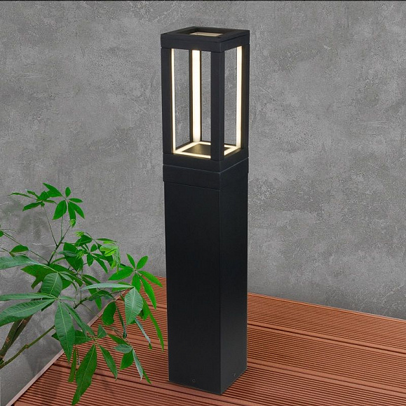 Уличный светильник Elektrostandard Frame LED IP54 1529 TECHNO LED черный фото 2
