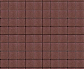 Тротуарная плитка Braer ЛУВР Квадрат 100х100х60 мм Винный