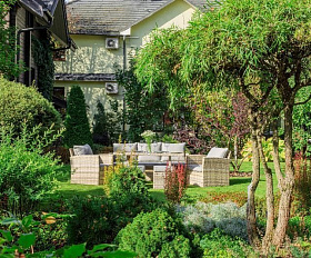 Комплект мебели Zoya Royal Family из искусственного ротанга, цвет бежевый