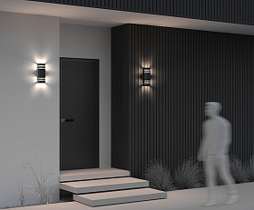 Настенный светильник (бра) Unter den Linden Maytoni O578WL-02B цвет Черный