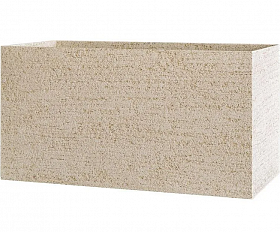 Кашпо Concretika Balcony 40x15x15 Эрозия желтый