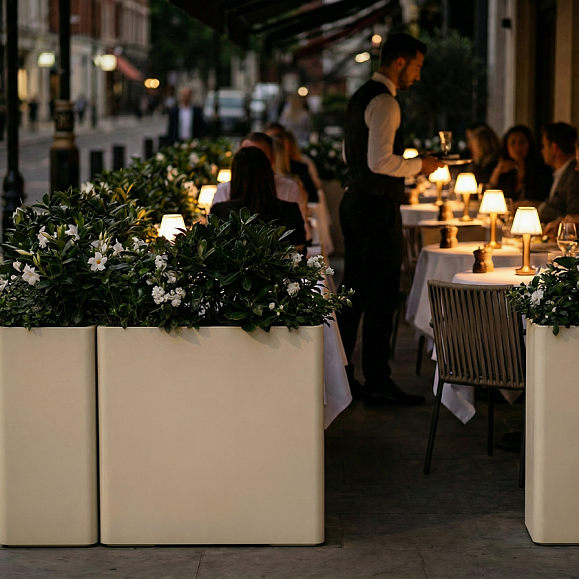 Кашпо TERRAFAKTURA Флора 90x35xH55 Дюна фото 1