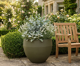 Кашпо Concretika Гира D50H43 Хакс 170 4010