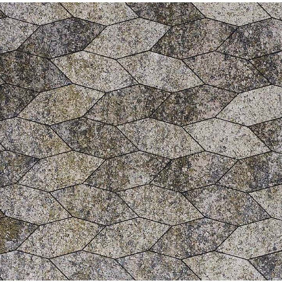 Тротуарная плитка Выбор Скошенный шестиугольник Б.1.ШГ.6 60 мм Искусственный камень Габбро фото 1