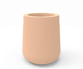 Кашпо Berkano Grace planter 75 Terracotta