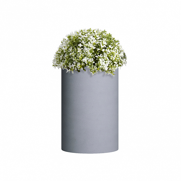 Кашпо TERRAFAKTURA Тюб M D40H60 Арктик Грей фото 1