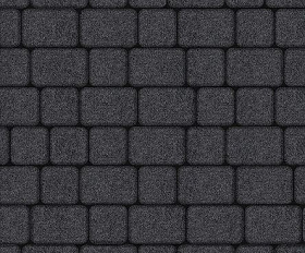 Тротуарная плитка Выбор Классико Стоунмикс А.1.КО.4 40 мм Черный