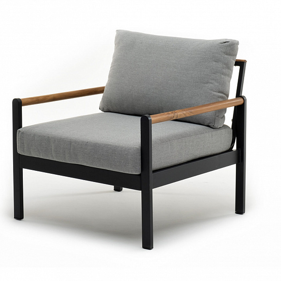 Кресло из алюминия MAYA темный графит Joygarden фото 5