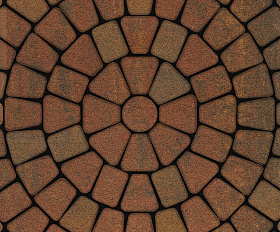 Тротуарная плитка Выбор Классико Листопад Б.2.КО.6 Гранит 60 мм Арабская ночь