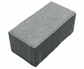 Брусчатка 200х100х100 мм. ЭДД 1.10. Серый