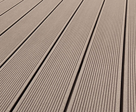 Террасная доска Экодэк Брайт Вельвет Шале, цвет Шоколад