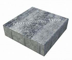 Тротуарные плиты Выбор Квадрат Б.1.К.8 300х300х80 мм Листопад Антрацит