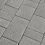 Тротуарная плитка Koldiz Ривьера 50 мм Стандарт Серый