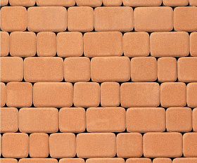 Тротуарная плитка 342 механический завод Классика 60 мм Оранжевый
