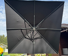 Зонт Sky Black Royal Family квадратный в комплекте с утяжелителями