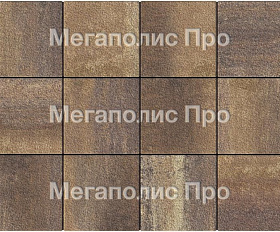 Тротуарные плиты Выбор Квадрат Б.1.К.8 300х300х80 мм Листопад Гранит Мокко