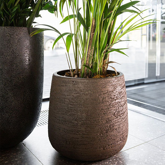 Кашпо Concretika Вейс3 D30 H32 Erosia фото 5