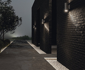 Настенный светильник (бра) Bowery Maytoni O574WL-02W цвет Белый