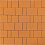 Тротуарная плитка 342 Механический завод Новый Город Классик 80 мм Оранжевый