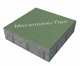 Тротуарные плиты Выбор Квадрат Б.1.К.8 300х300х80 мм Гранит Зеленый