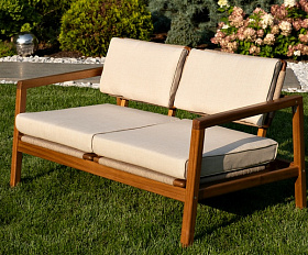 Диван из акации CALISTO 2-х местный Joygarden