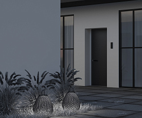 Ландшафтный светильник Plet Maytoni OSL599FL-L5B3K цвет Черный